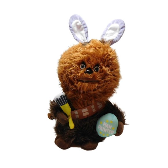 Star Wars Chewbacca (Chewie) Easter W/ Bunny Ears 25" Plush Stuffed Animal - Picture 1 of 9
